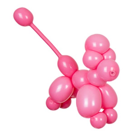 Blöðrudýr púðluhundur